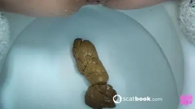 Scatbook (The Constipation Diaries) BIG LOG with gaping asshole Part 3 [HD 720p] Solo, Amateur
