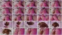 Smearing (Lady Shits) Big shit flows down her legs [FullHD 1080p] Big Pile, Solo, Shit Screenshot 1