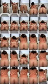 Panty Poop (New Sexy Girl) Pooping Pov in Toilet [UltraHD 2K] Poop, Homemade Screenshot 1