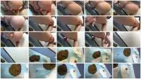 Pooping (Ayumi) Will make a liquid cake of shit very quickly [FullHD 1080p] Natural Shit, Solo Screenshot 1