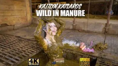 Manurefetish.com (Kaitlyn Katsaros) Wild in Manure [FullHD 1080p] Dildo, Dung Pile