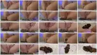Big Pile (Lady Tsunam) Simultaneous defecation and peeing [HD 720p] Solo, Masturbation Screenshot 1
