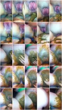 Homemade Scat Fuck (Allura) Pumped Pussy and Shit Dirty Anal [UltraHD 2K] Anal, Defecation Screenshot 1