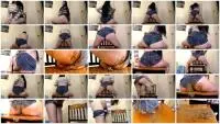 EfroLesbians (Daisy) Dukes Dump Dinner [HD 720p] Pooping Jeans, Solo Screenshot 1