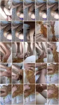 UniQueen21 (UniElla) Shit Take 1 and 2 [UltraHD 2K] Solo, Panty, Diarrhea Screenshot 1