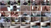 Dildo Scat (Natalia Kapretti) On Your Knees Living Toilet Eat Shit [HD 720p] Femdom, Anal Screenshot 1