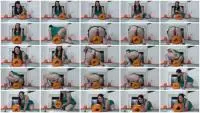 Fetish (SamanthaStarfish) Pooping In My Pumpkin Huge Ass [FullHD 1080p] BBW, Defecation Screenshot 1