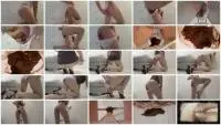 Panty Scat (Pink Beige Panty Messy) Pink satin panty dress poop [FullHD 1080p] Solo, Scat Screenshot 1