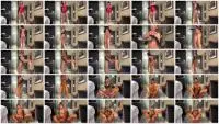 Scatbook (TinaAmazon) Rubber Gloves Smea and Cum Scat [UltraHD 4K] Solo, Latex Screenshot 1