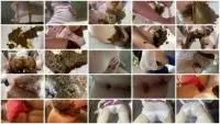 Panty Poop (Messy Naughty) Ruined Shit Panty [FullHD 1080p] Scat, Solo Screenshot 1