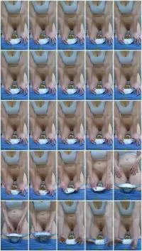 Scatbook (PrincessBabyLuna) Pee and Shit in a Diaper [UltraHD 2K] Solo, Diaper, Shit Screenshot 1