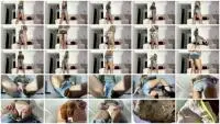 Jeans Pooping (Shittig Ass) Denim Shorts Smeared Shitting [FullHD 1080p] Solo, Pooping Screenshot 1