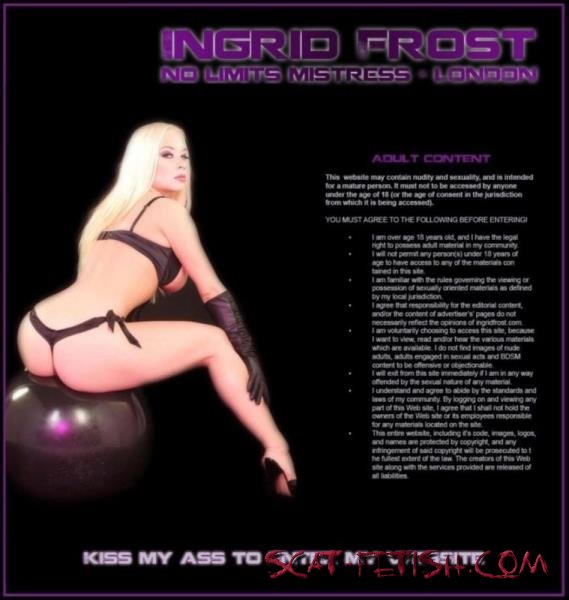 Scat Humiliation (Mistress Frost Ingrid) No Limits Shit Domina. London [SD] Domination, Scat