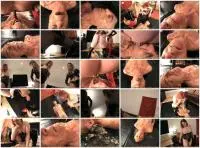 Scatqueens-Berlin.com (Lady Missy, Lucy Delunatic, Lady Grace, Miss Flowers, Lady Katherina, Lisa Anderson) Ach Du Liebe Kotze Teil 2 [SD] Femdom, Humiliation Screenshot 1