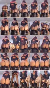 DarkFans.com (Domina Marbella) Algo mejor que un facesitting en lencería negra [UltraHD 2K] Solo, Toilet Slavery Screenshot 1
