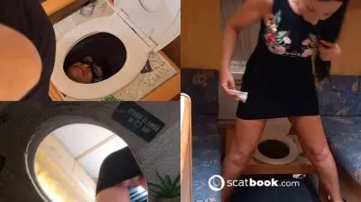 Scatbook.com (Mistress Luciana) Das Toilettenmaul [HD 720p] Germany, Scat