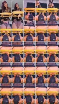 DarkFans.com (Domina Marbella) That's Your Place - Under My Ass [UltraHD 2K] Solo, Toilet Slavery Screenshot 1