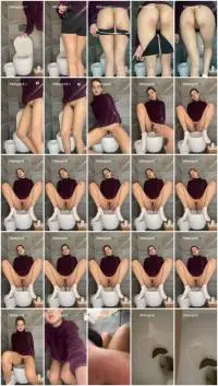 Smearing (Misscherryoxo) Cherry Scat Diary in Toilet [UltraHD 4K] Poop, Teen Screenshot 1
