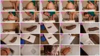 Scatbook.com (Kitty Skatt) Huge Urgent Toilet Lid Log [FullHD 1080p] Solo, Defecation Screenshot 1