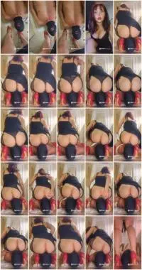 DarkFans.com (Domina Marbella) Facesitting y limpieza en profundidad del culo de la Domina [UltraHD 2K] Solo, Toilet Slavery Screenshot 1