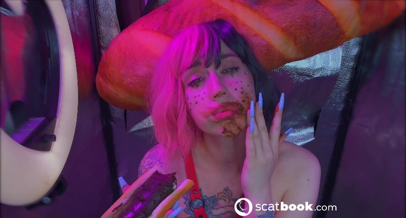 Scatbook (SweetBettyParlour) I Wanna Eat My BIG Turd Sandwich! [FullHD 1080p]
