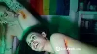 Scatbook (Stacy Bloom) My Pee with Chrystal Sinn in a bowl [UltraHD 4K] Defecation, Solo Screenshot 1