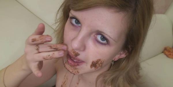 PoopVideo (Demina) Teen Scat [HD 720p] Solo, Defecation