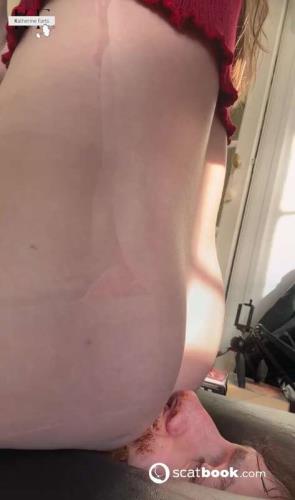 Scatbook (Katherine Farts) Having some time with my slave [HD 720p]