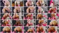 Defecation (KnkyKttn97) Hot Pink Anal Beads [FullHD 1080p] Dildo, Scat Screenshot 1