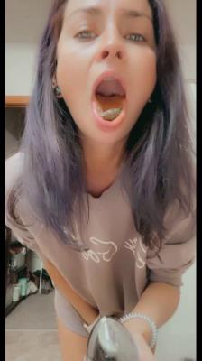 Scatbook (LilButtLex) Eating Off Of My Plug Twice [UltraHD 2K] Scat, Fetish
