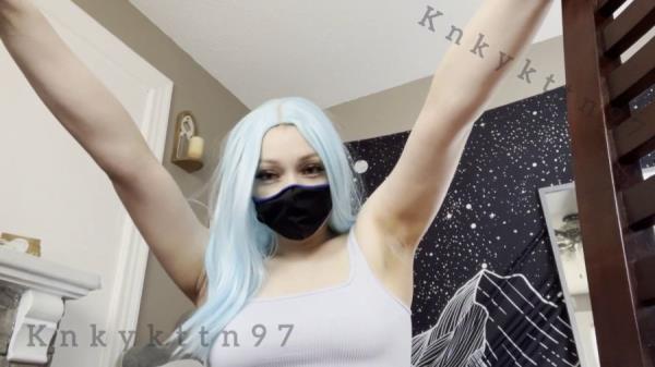 Shitting Ass (KnkyKttn97) Neon smearing [FullHD 1080p] Toys, Solo