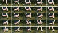 Filthygrid.com (Mia Skye aka MiaRoxxx) Big Sausage In Grandma's Garden [HD 720p] Germany, Dirty Anal Screenshot 1