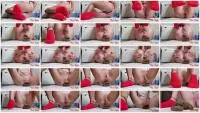 Scatbook.com (Miss Anja) Real Monster Shit In Bright Red Socks On [FullHD 1080p] Dildo, Masturbation Screenshot 1