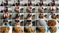 Scatbook.com (Ella Dearest aka Efro Ella) Latte Makes Me Poop [HD 720p] Solo, Defecation Screenshot 1