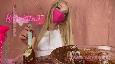 Defecation (KnkyKttn97) Kinky Bakery [HD 720p] Dildo, Scat