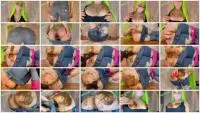 Defecation (KnkyKttn97) Green hair smearing [FullHD 1080p] Dildo, Scat Screenshot 1
