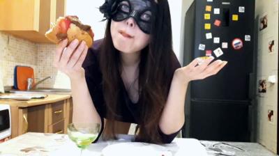 SG-Video.com (Lina) Scat Hot Dog Swallow By Top Scat Girl [FullHD 1080p] Solo, Eat Shit