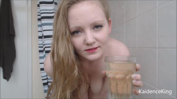 Clips4sale.com (Kaidence King) Drink This Glass Of Your Mistress Pee [FullHD 1080p] Natural Tits, Teen