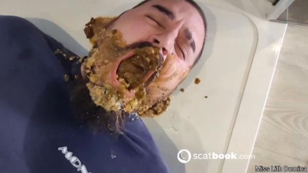 Scatbook (Miss Lith) Scat And Vomit The Extreme Humiliation [HD 720p] Spain, Toilet Slavery