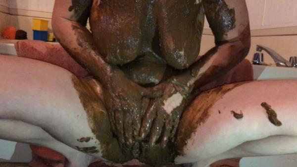 Scatshop.com (Allura) Shitting, Smeared Tits and Stuffed Pussy [FullHD 1080p] Amateur, Scat