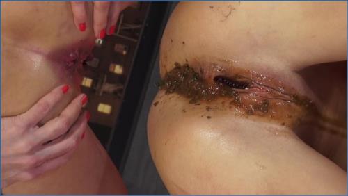 Gummy Snake Enema and Spit Play in FullHD 1080p – Scat-Slaves poster