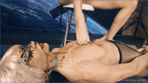 Download Blonde Braid Blues: UltraHD 4K Scat Pervert Girls with Nazryana Scat-Slaves.net