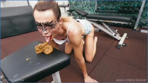 Scat Pervert Girls Bench Press Mishap with Spit and Vomit in FullHD 1080p – Scat-Slaves poster