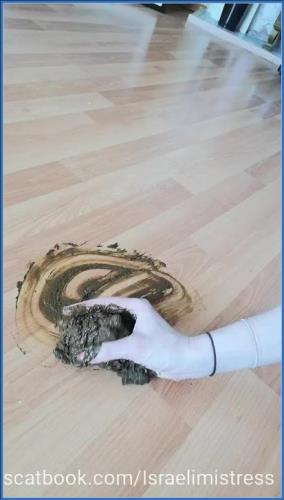 Strict Jardena says open wide and chow down on scat, HD – Scat-Slaves poster