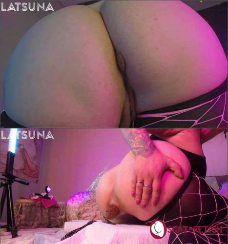 Lady Latsuna's Intense Spitting Session in FullHD 1080p