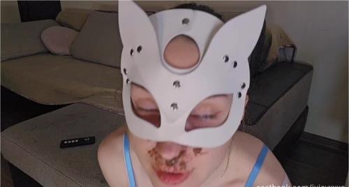 Brooklyn's Hottest Babe in Kaviar Scat Show, FullHD – Scat-Slaves poster