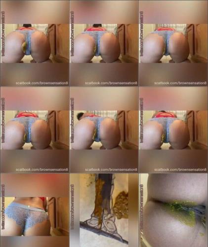 Intense Panty Play and Big Toys on Scatbook