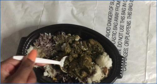 19-Year-Old Ebony Tease in Scat Play - FullHD