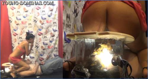 Young Dominas Scat Femdom Poop Funnel Part 2 HD 720p Download – Scat-Slaves poster