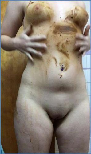 Intense Toilet Peeing Scat Scene in HD 720p – Scat-Slaves poster